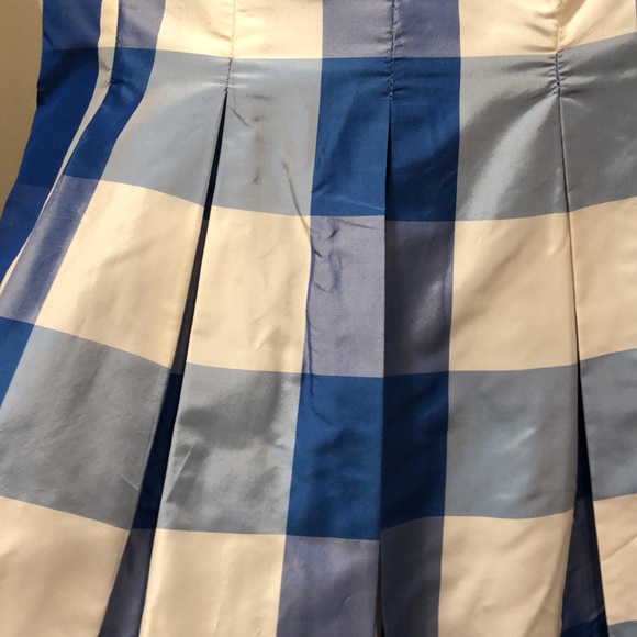 Sara Campbell 4 Blue and White fit and flare dress - Picture 6 of 10